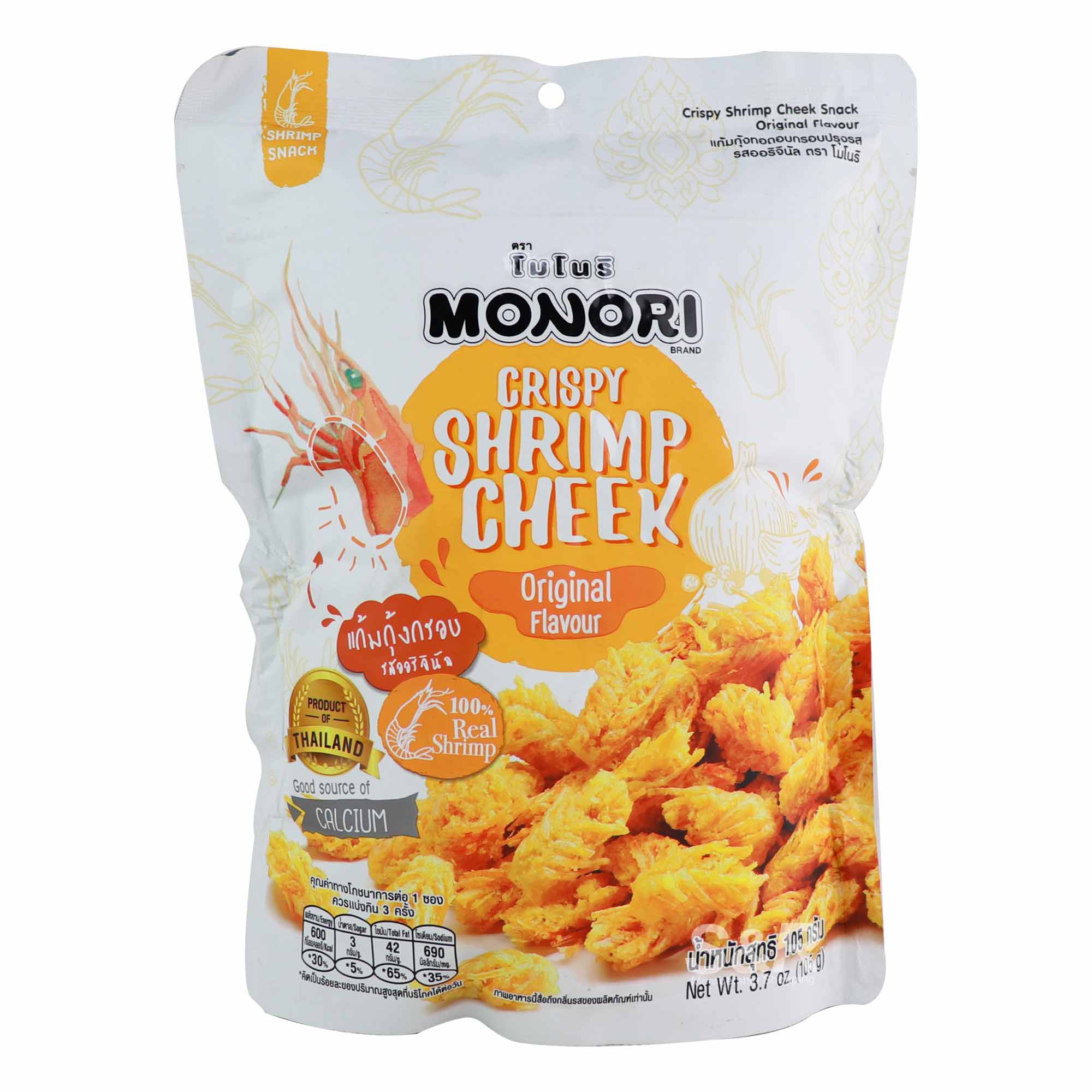 Minori Crispy Shrimp Cheek Original Flavor 105g Minori Crispy Shrimp Cheek Original Flavor 105g